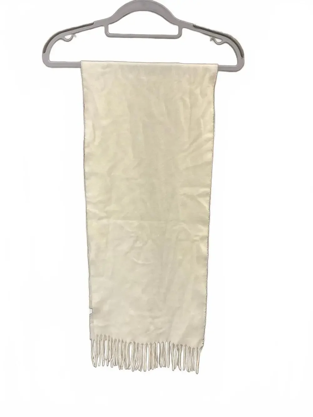 Cashmink Beige Scarf 100% Acrylic Size 56” X 11 “